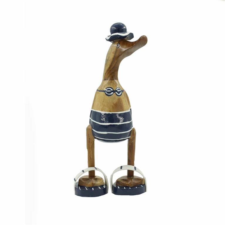 PATO MADERA BIKINI MARINO